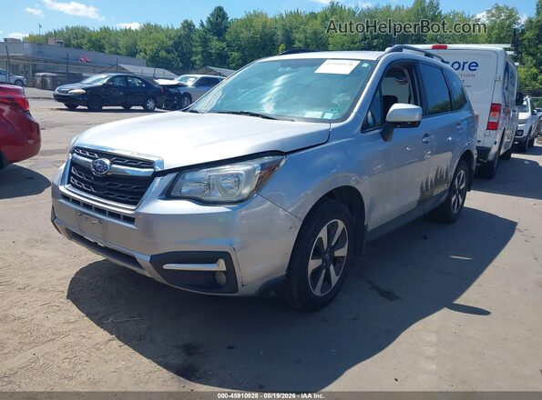 JF2SJAEC4HG505879 2017 SUBARU FORESTER Silver Przód lewy
