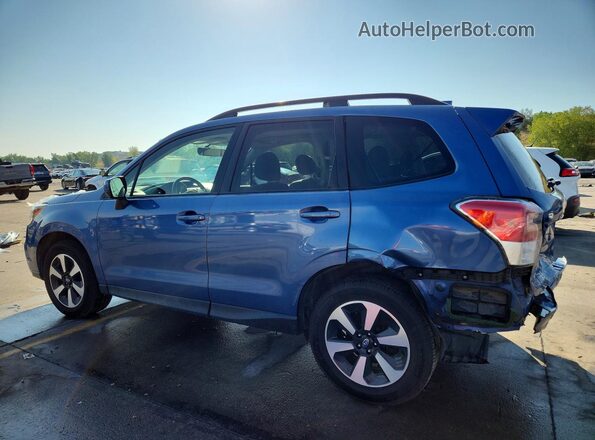 JF2SJAEC4HH456967 2017 SUBARU FORESTER Blue Հետևի ձախ