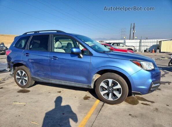 JF2SJAEC4HH456967 2017 SUBARU FORESTER Blue Առջևի աջ