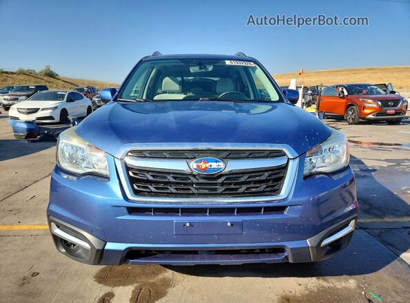 JF2SJAEC4HH456967 2017 SUBARU FORESTER Blue Դիմացի տեսք