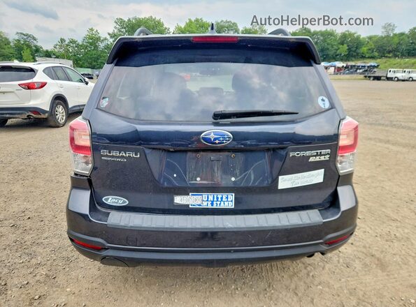 JF2SJAEC4HH549956 2017 SUBARU FORESTER Charcoal Vista trasera