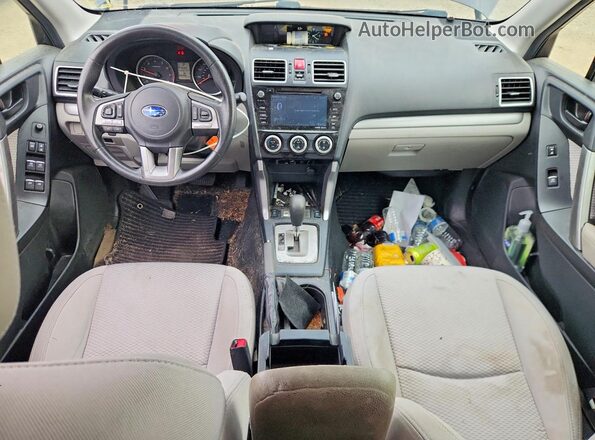 JF2SJAEC4HH549956 2017 SUBARU FORESTER Charcoal Vista del salpicadero