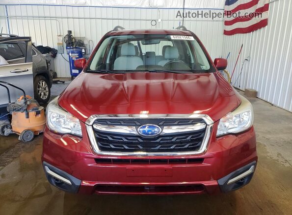 JF2SJAEC4HH591169 2017 SUBARU FORESTER Burgundy Front view