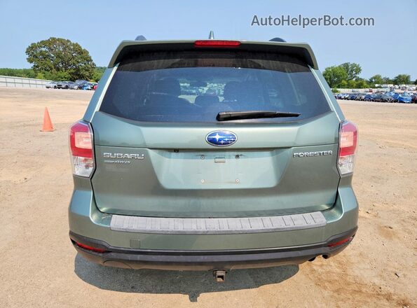 JF2SJAEC4JH464573 2018 SUBARU FORESTER Green Հետևի տեսք
