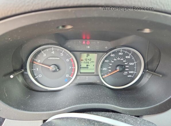 JF2SJAEC4JH464573 2018 SUBARU FORESTER Green Սարքավորումների վահանակի տեսք