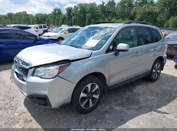 JF2SJAEC4JH502805 2018 SUBARU FORESTER Silver Передня ліва чверть