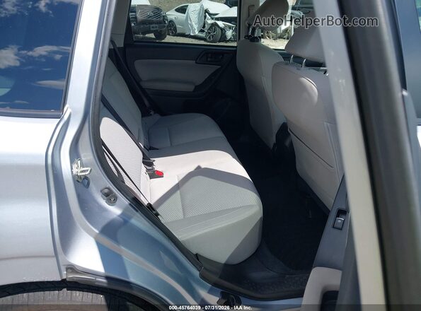 JF2SJAEC4JH502805 2018 SUBARU FORESTER Silver Вид наклейки з VIN-кодом