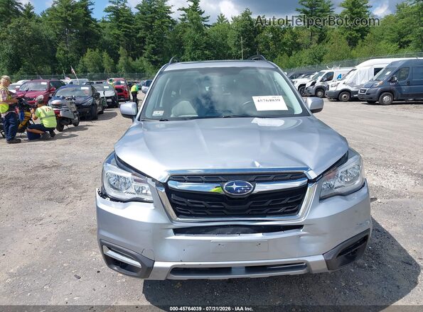 JF2SJAEC4JH502805 2018 SUBARU FORESTER Silver Вид щитка приладів