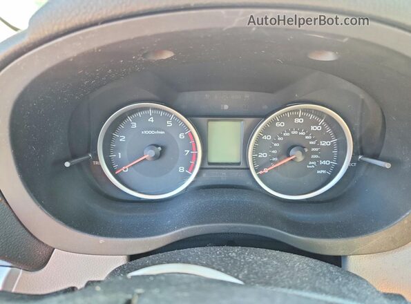 JF2SJAEC5HH422732 2017 SUBARU FORESTER Silver Vista del cuadro de instrumentos