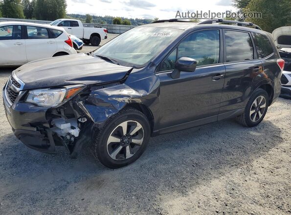 JF2SJAEC5HH509238 2017 SUBARU FORESTER Black Հետևի ձախ