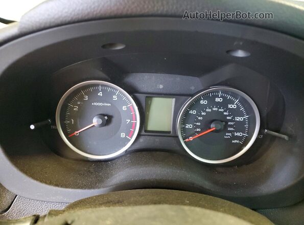 JF2SJAEC5HH585705 2017 SUBARU FORESTER Silver Instrument cluster view