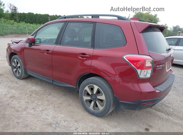 JF2SJAEC5JG521207 2018 SUBARU FORESTER Красный Задняя левая четверть