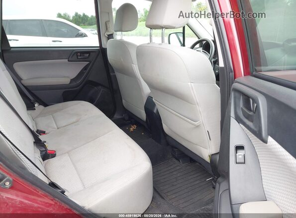 JF2SJAEC5JG521207 2018 SUBARU FORESTER Красный Вид наклейки с VIN-кодом