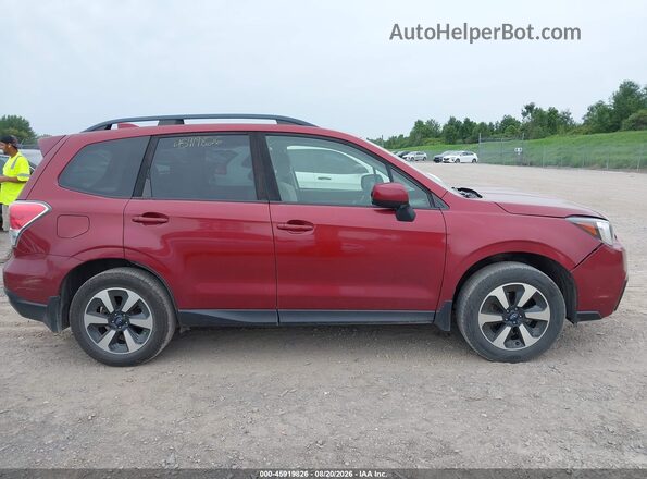 JF2SJAEC5JG521207 2018 SUBARU FORESTER Красный Панорамный вид салона 360°