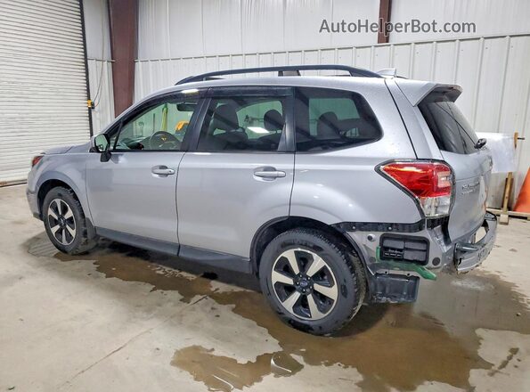 JF2SJAEC5JH431114 2018 SUBARU FORESTER Silver Rear left