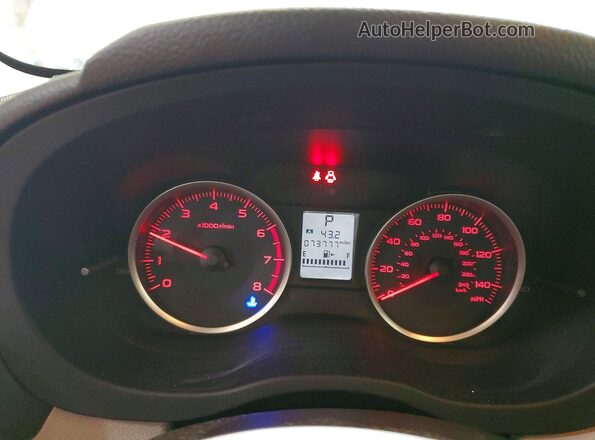 JF2SJAEC5JH431114 2018 SUBARU FORESTER Silver Instrument cluster view