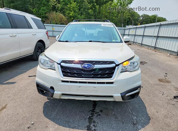 JF2SJAEC6HH409763 2017 SUBARU FORESTER White Դիմացի տեսք