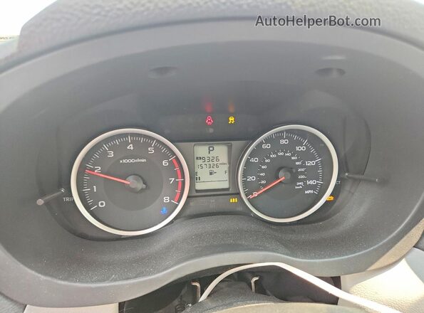 JF2SJAEC6HH409763 2017 SUBARU FORESTER White Սարքավորումների վահանակի տեսք