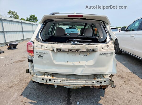 JF2SJAEC6HH409763 2017 SUBARU FORESTER White Հետևի տեսք