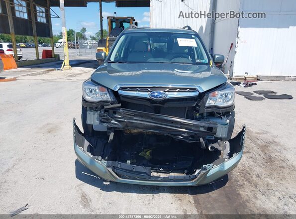 JF2SJAEC6JH529620 2018 SUBARU FORESTER Teal Widok z przodu