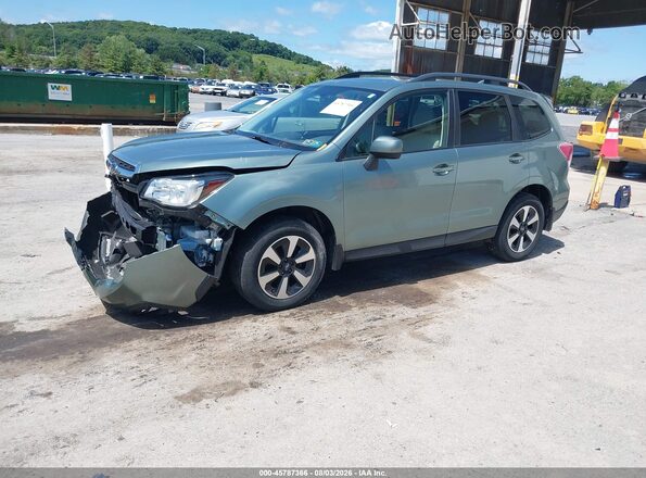 JF2SJAEC6JH529620 2018 SUBARU FORESTER Teal Przód lewy