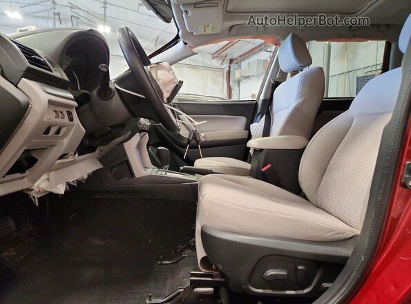 JF2SJAEC6JH565954 2018 SUBARU FORESTER Red Սալոնի դիմացի տեսք