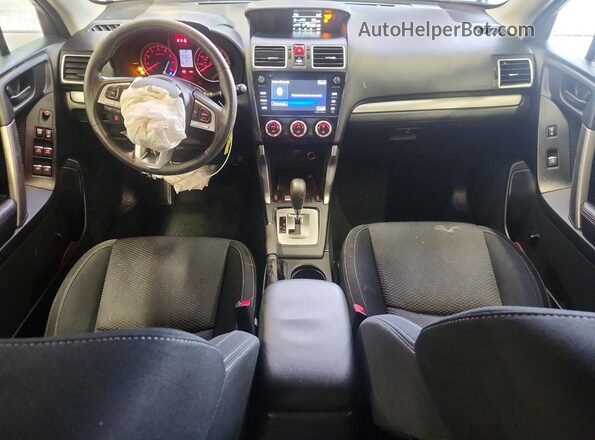 JF2SJAEC7HH404233 2017 SUBARU FORESTER Черный Вид панели приборов