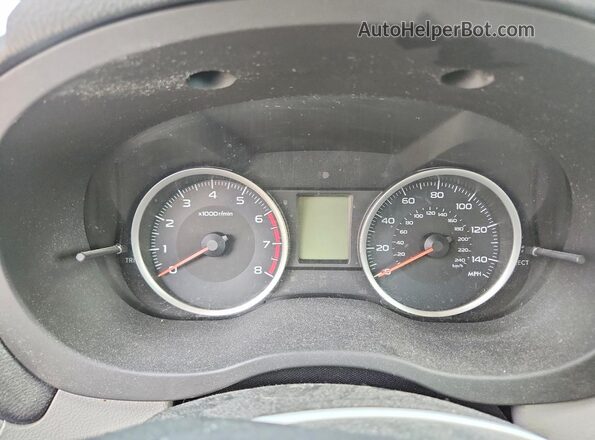 JF2SJAEC7HH412445 2017 SUBARU FORESTER Blue Vista del cuadro de instrumentos