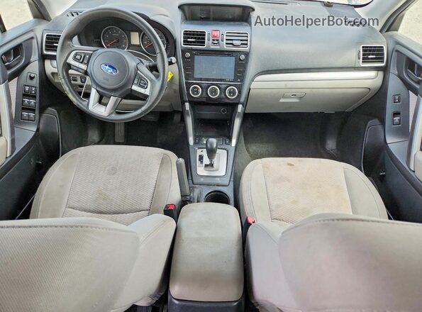 JF2SJAEC7HH412445 2017 SUBARU FORESTER Blue Vista del salpicadero