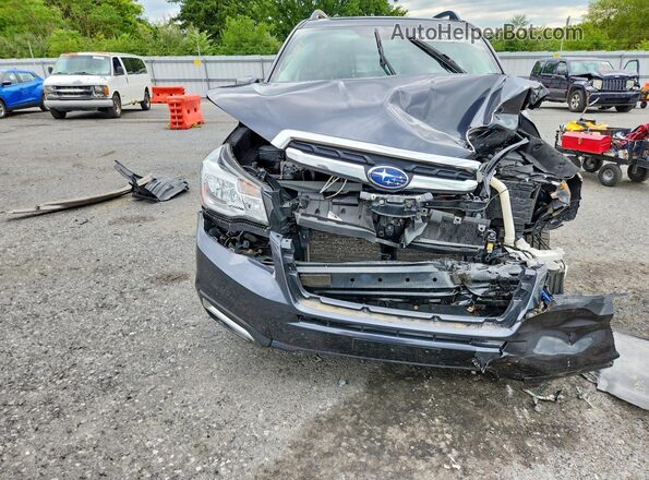 JF2SJAEC7HH812344 2017 SUBARU FORESTER Gray Вид спереду