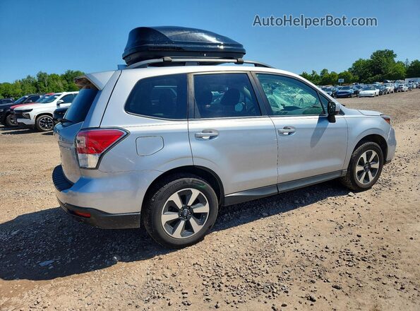 JF2SJAEC7JH499611 2018 SUBARU FORESTER Silver Rear right
