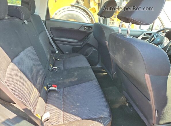 JF2SJAEC7JH499611 2018 SUBARU FORESTER Silver Rear interior view