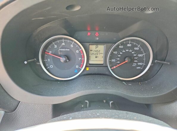 JF2SJAEC7JH499611 2018 SUBARU FORESTER Silver Instrument cluster view