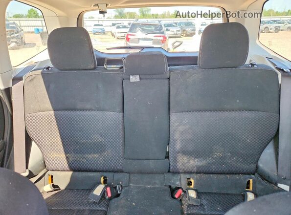 JF2SJAEC7JH499611 2018 SUBARU FORESTER Silver Rear seats view