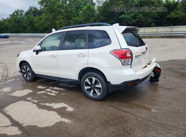 JF2SJAEC8HH402409 2017 SUBARU FORESTER Белый Задняя левая четверть
