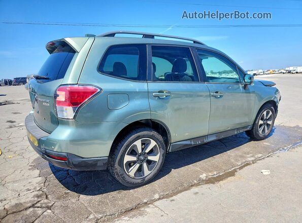 JF2SJAEC8HH534330 2017 SUBARU FORESTER Green Trasero derecho