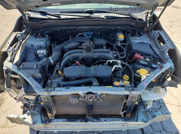 JF2SJAEC8HH534330 2017 SUBARU FORESTER Green Vista del compartimento del motor