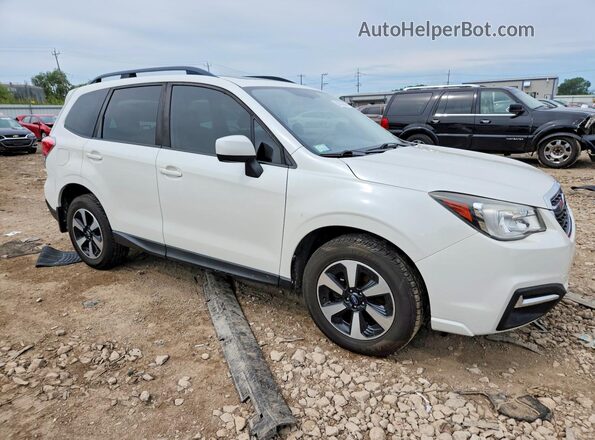 JF2SJAEC8HH545876 2017 SUBARU FORESTER White წინა მარჯვენა