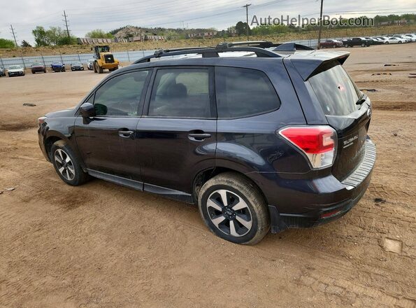 JF2SJAEC8JH600977 2018 SUBARU FORESTER Black Задня ліва чверть