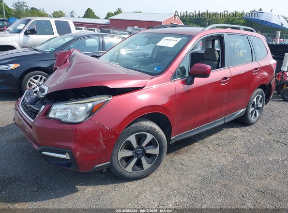 JF2SJAEC9HH415184 2017 SUBARU FORESTER Красный Передняя левая четверть