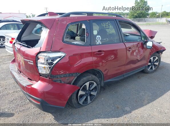 JF2SJAEC9HH415184 2017 SUBARU FORESTER Красный Задняя правая четверть