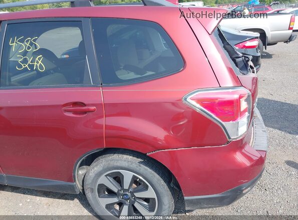 JF2SJAEC9HH415184 2017 SUBARU FORESTER Красный Вид спереди