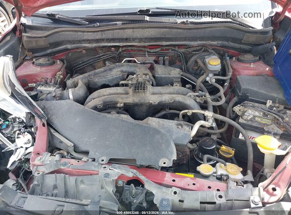 JF2SJAEC9HH415184 2017 SUBARU FORESTER Красный Вид сзади