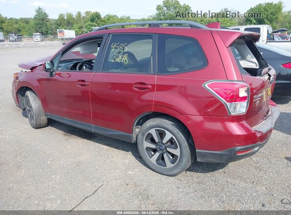 JF2SJAEC9HH415184 2017 SUBARU FORESTER Красный Задняя левая четверть