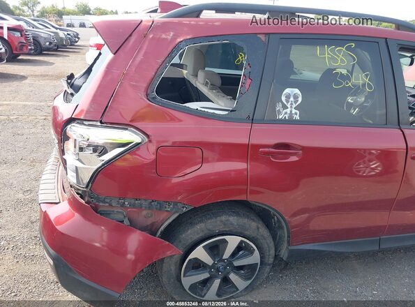 JF2SJAEC9HH415184 2017 SUBARU FORESTER Красный 