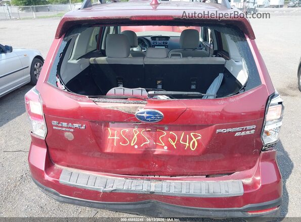 JF2SJAEC9HH415184 2017 SUBARU FORESTER Красный 