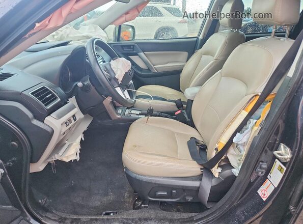 JF2SJAEC9HH482495 2017 SUBARU FORESTER Charcoal Vista interior delantera