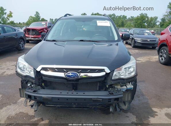 JF2SJAEC9HH487633 2017 SUBARU FORESTER Черный Вид щитка приборов