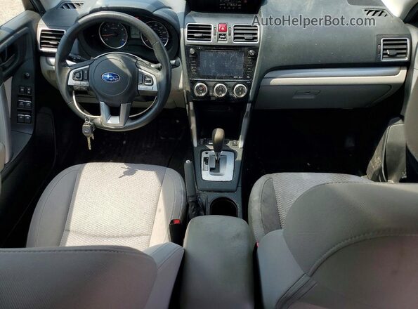 JF2SJAEC9JH430175 2018 SUBARU FORESTER Blue წინა პანელის ხედი