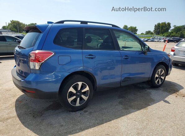 JF2SJAEC9JH430175 2018 SUBARU FORESTER Blue უკანა მარჯვენა